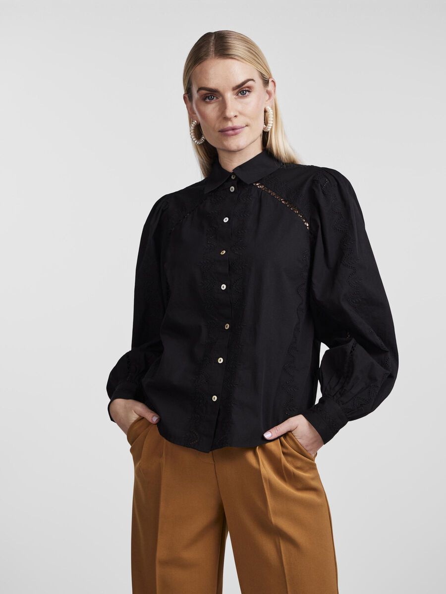 Y.A.S YASKENORA CAMISA, Black, highres - 26027480_Black_003.jpg