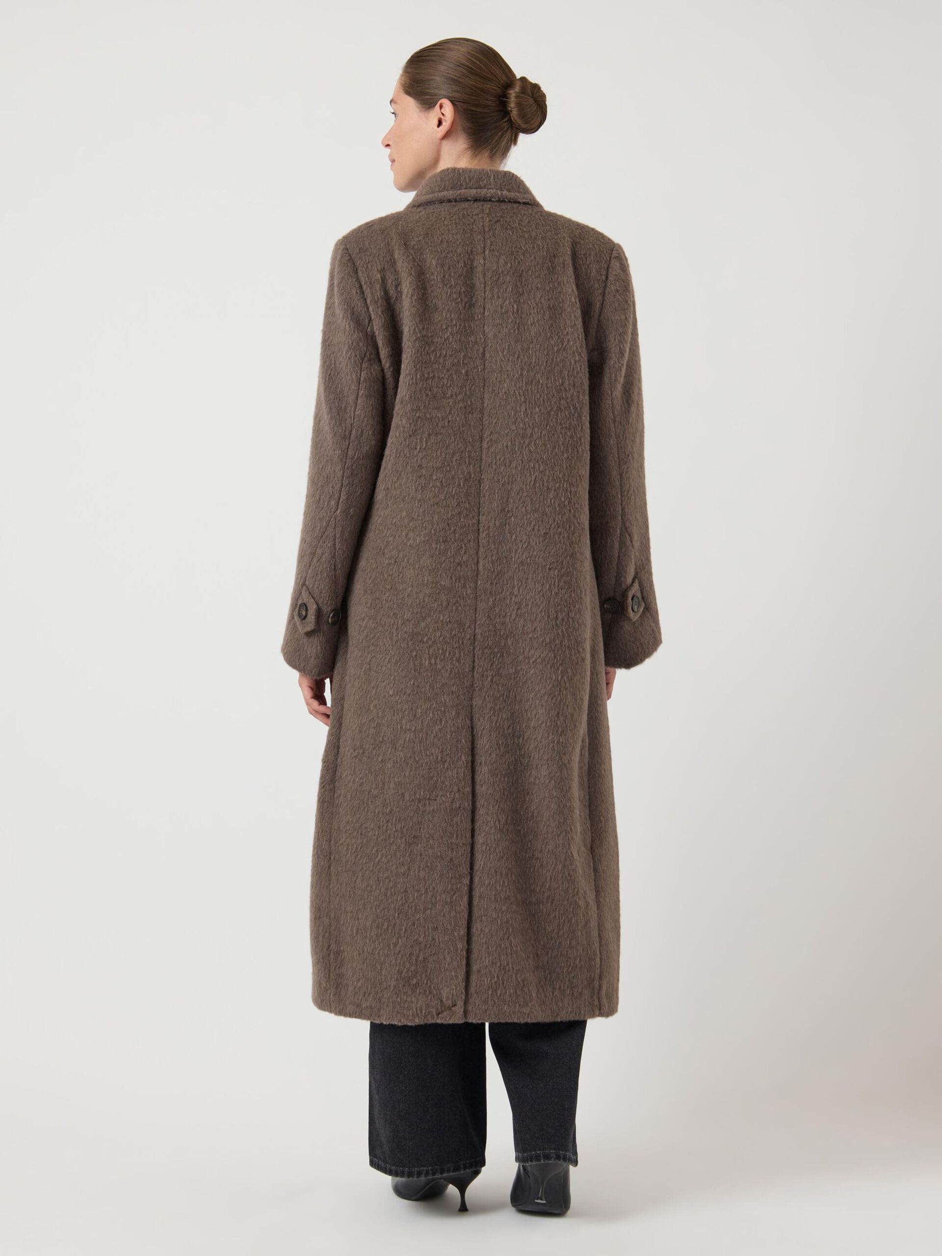 Carousel image - YASFURI LONG COAT, Sepia Tint | 4