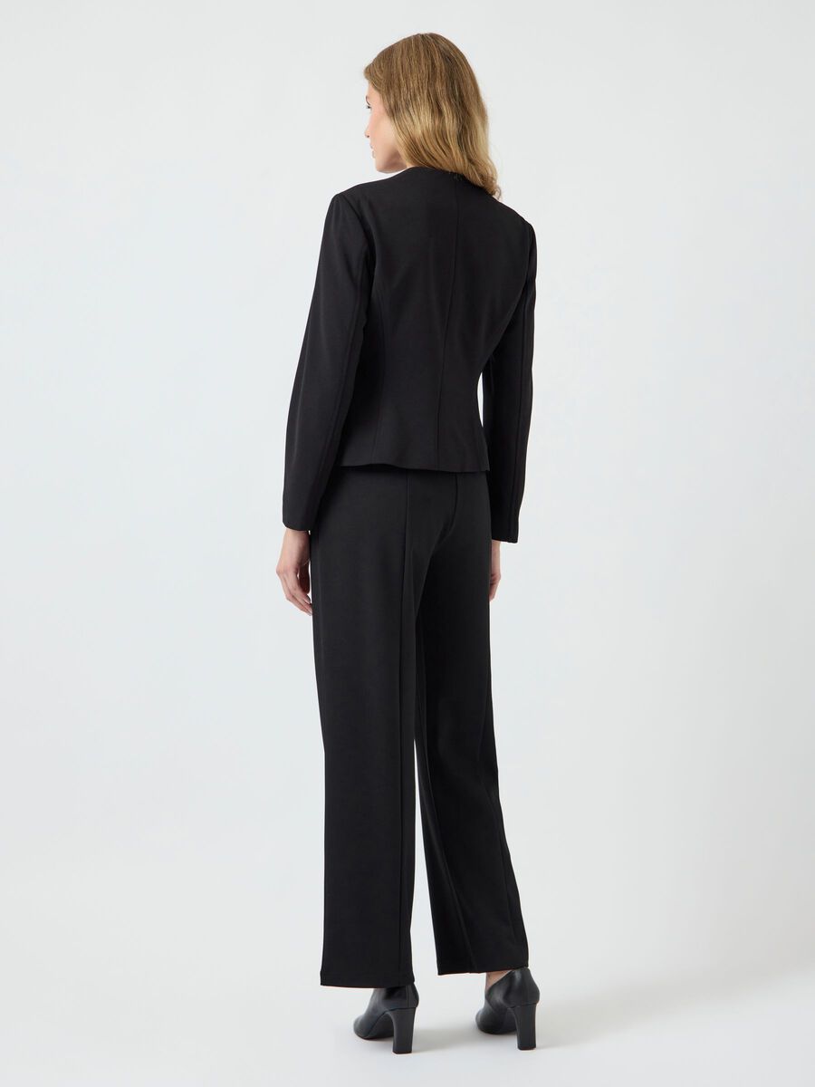 Product carousel image - YASFAVO 7/8 BLAZER, Black | 2