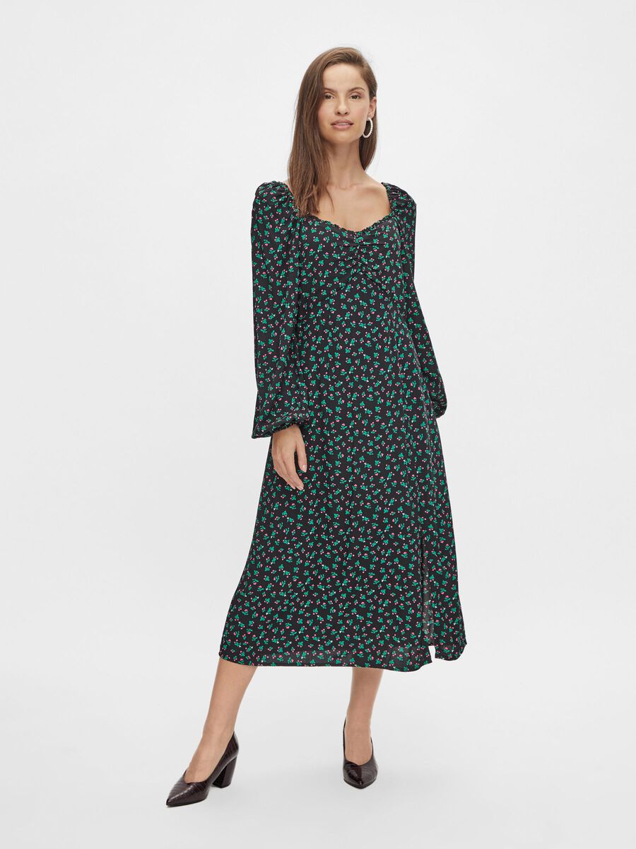 Y.A.S YASCHERRY MIDI DRESS, Black, highres - 26026747_Black_930294_003.jpg