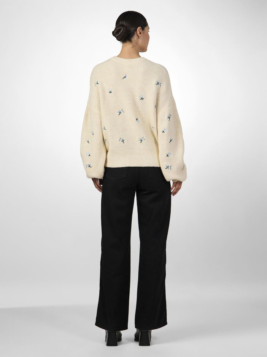 YAS YASFLEUR KNITTED JUMPER, Birch, highres - 26036293_Birch_1157472_004.jpg
