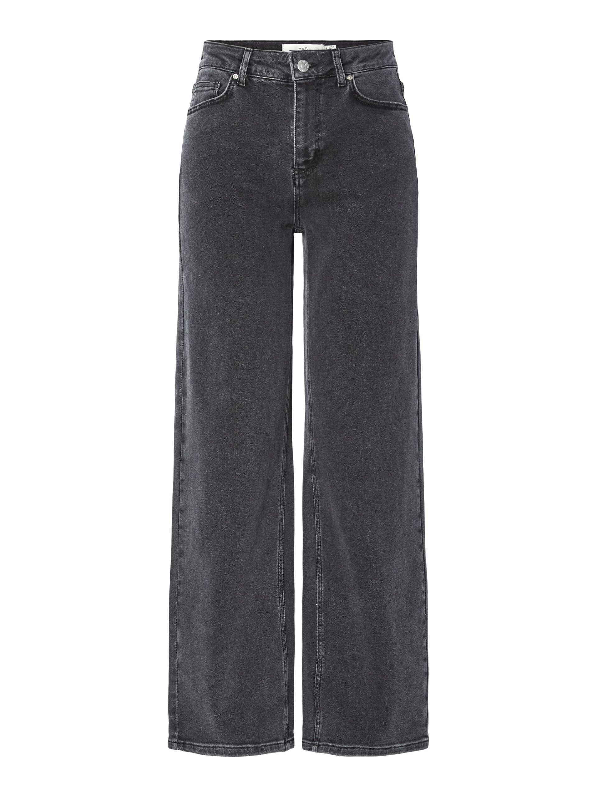 Carousel image - YASROSIE HW SUORALAHKEISET FARKUT, Dark Grey Denim | 5