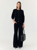 thumbnail Yasjohi wool blend knitted cardigan, colour: black, black, detail
