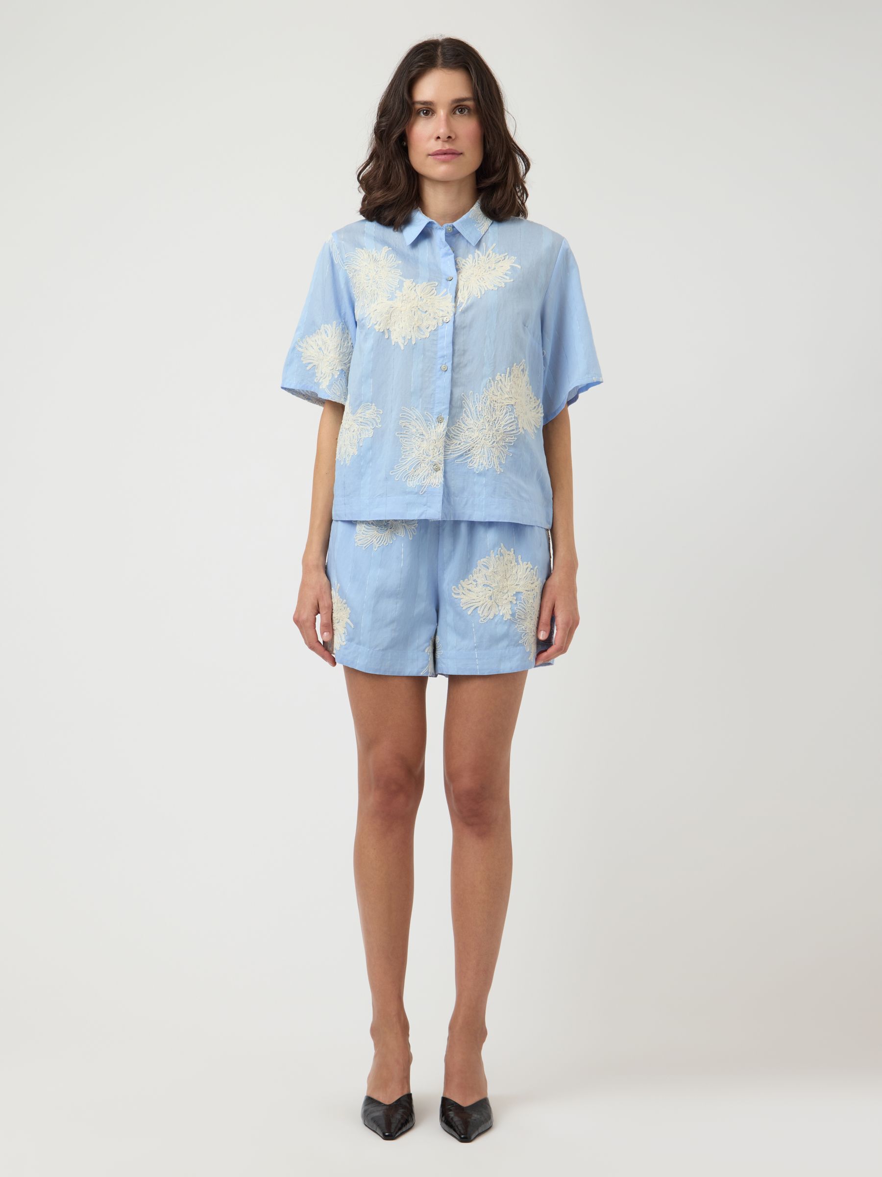 YASSKANA HW SHORTS | Blue | YAS® Belgium