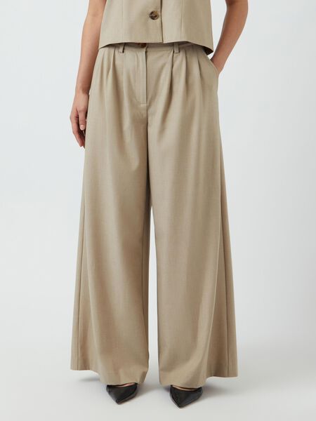 YAS YASLIGGA  WIDE-LEG TROUSERS, Humus, highres - 26036952_Humus_003.jpg