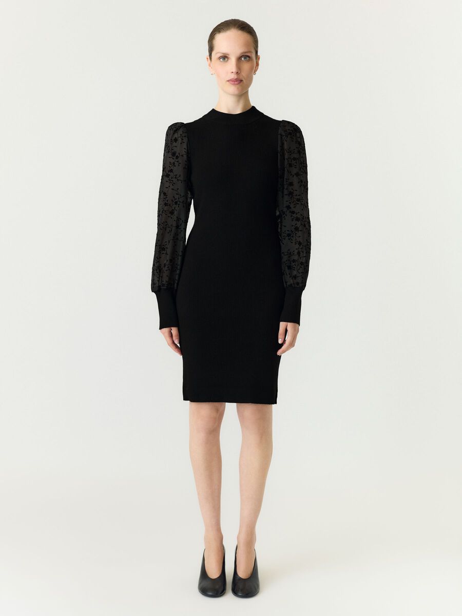 Product tile image YASDOTME VESTIDO DE PUNTO, Black 26032451_Black_1243065