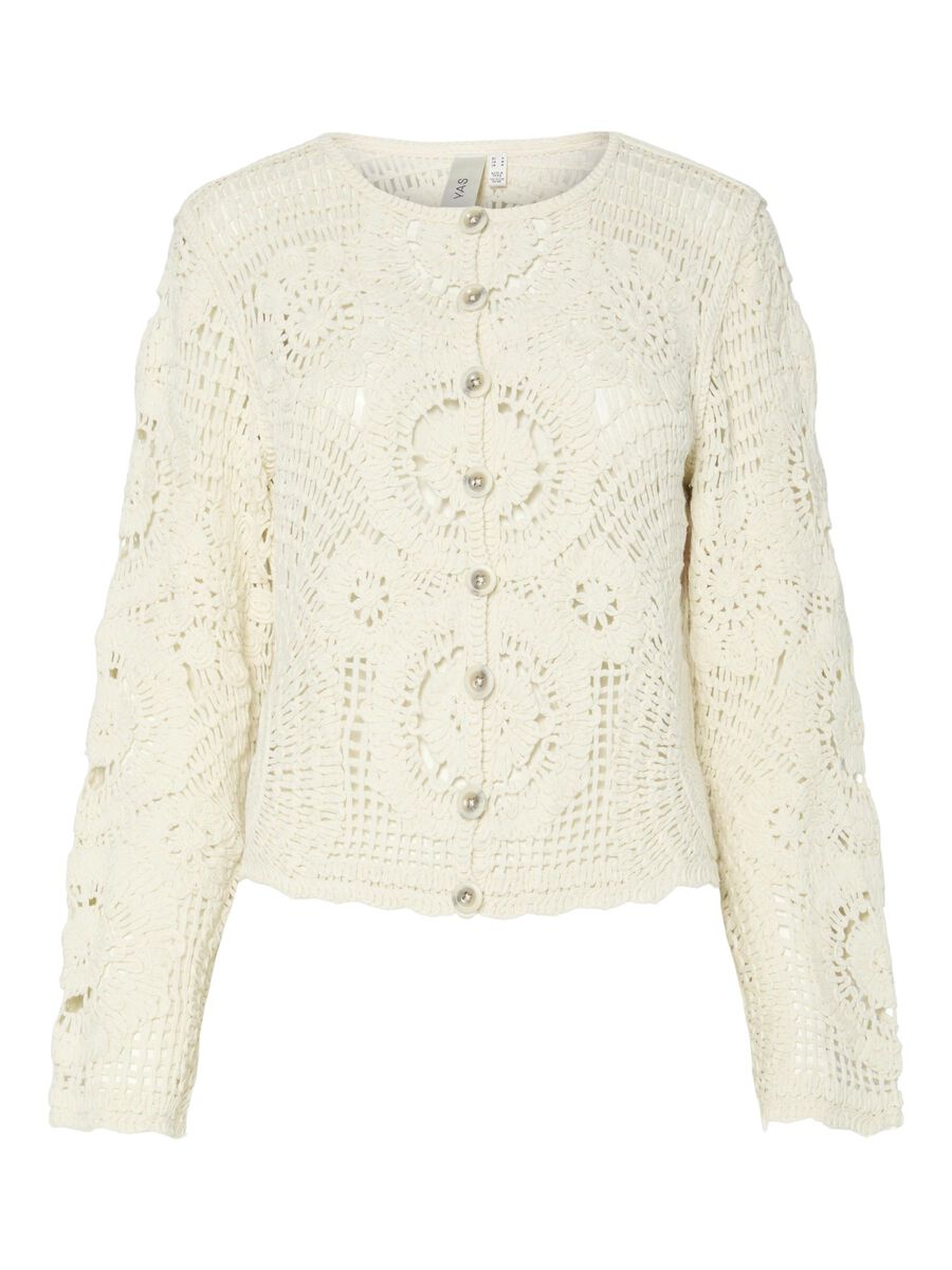 YAS YASFIRO KNIT CARDIGAN, Birch, highres - 26037326_Birch_001.jpg