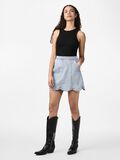 Product image thumbnail - YASSCALLOP DENIM SKIRT, Light Blue Denim | 4