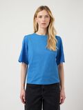 Product image thumbnail - YASLEX BRODERIE ANGLAIS T-SHIRT, Marina | 1