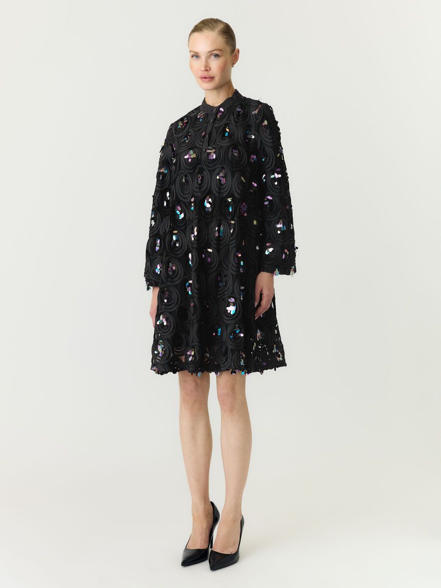 Carousel image 4 YASABBY 7/8  MINI DRESS, Black
