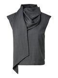 Product image thumbnail 5 YASELURA SL SCARF  TOP, Dark Grey Melange