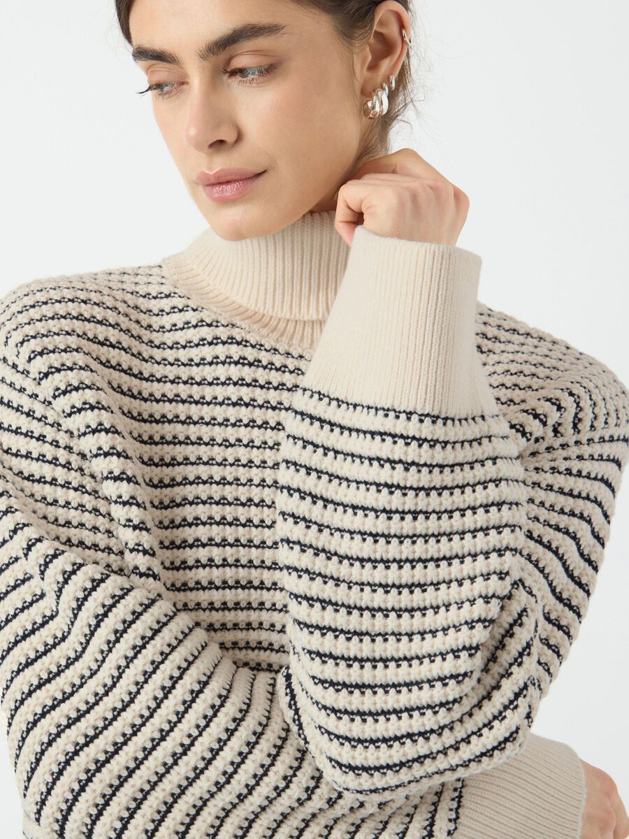 Carousel image - YASFANTO KNITTED PULLOVER, Gardenia | 3