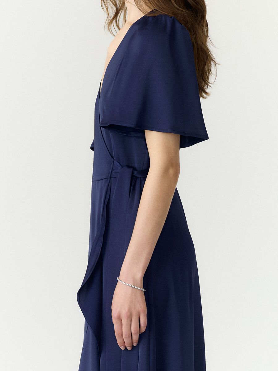 Carousel image - YASTHEA WRAP DRESS, Evening Blue | 3