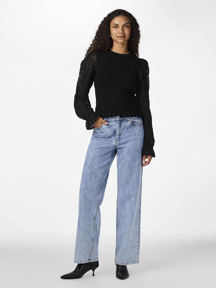 Carousel image - YASHOLLI PULL EN MAILLE, Black | 4