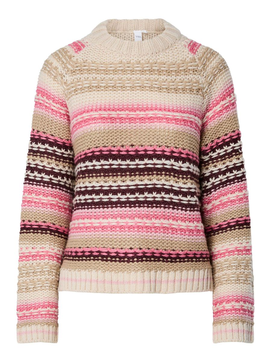 Product carousel image - YASBIBI PULL EN MAILLE, Bubblegum | 2