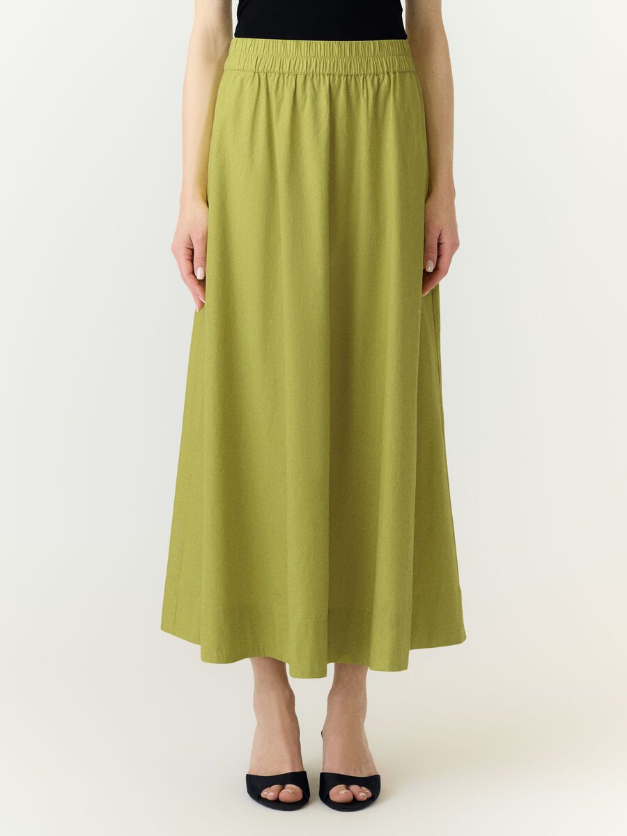Carousel image 1 YASCOLEA HW  MAXI SKIRT, Apple Green