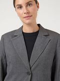 Product image thumbnail - YASKIMA PINSTRIPE BLAZER, Medium Grey Melange | 3