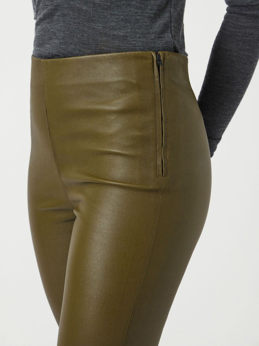 Carousel image - YASZELLU LEDERHOSE, Dark Olive | 3