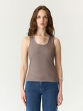 Product image thumbnail 1 YASPALOMA TANKTOP, Taupe Gray
