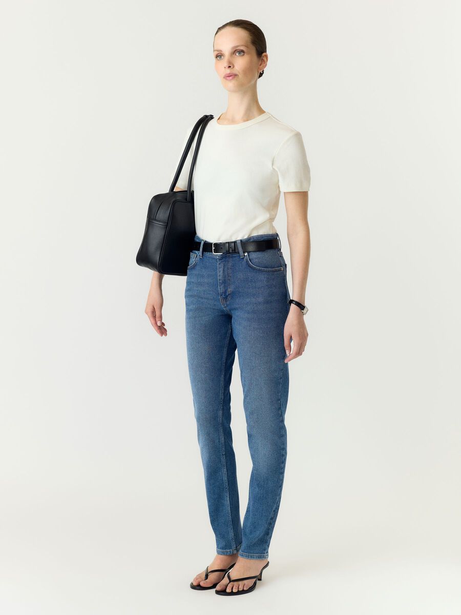 Carousel image 5 YASSELMA - TMH - COUPE SLIM JEAN, Medium Blue Denim