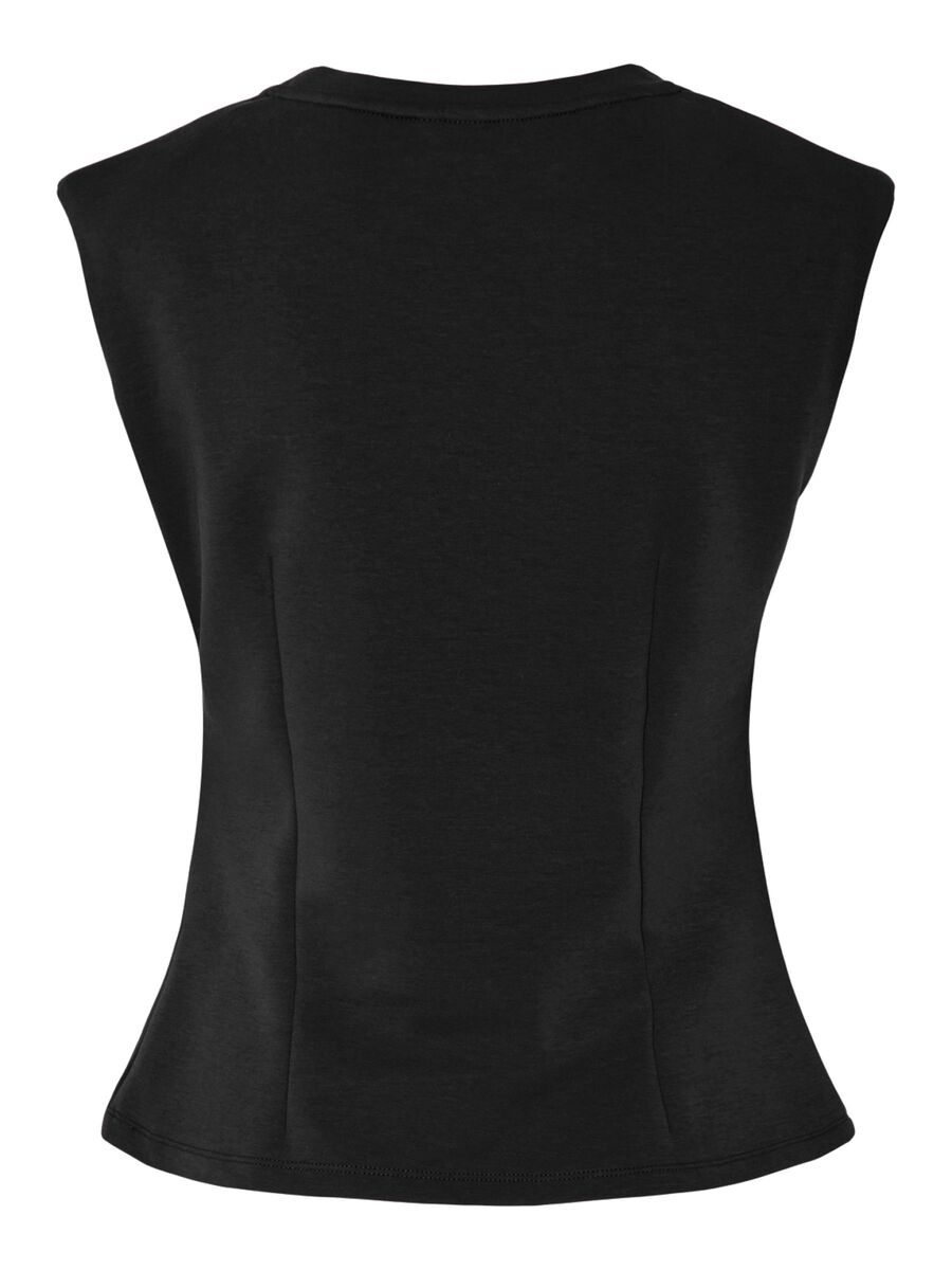 Carousel image - YASPINA SLEEVELESS TOP, Black | 6