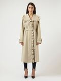 Product image thumbnail - YASELSANA LANG TRENCHCOAT, Travertine | 1