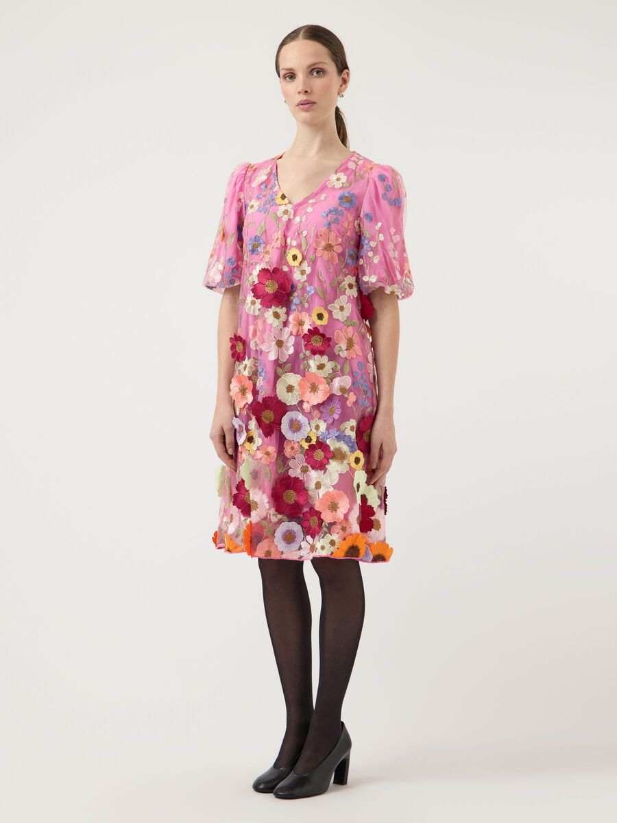 Product carousel image - YASFLOWERING MINI DRESS, Pink Lavender | 1