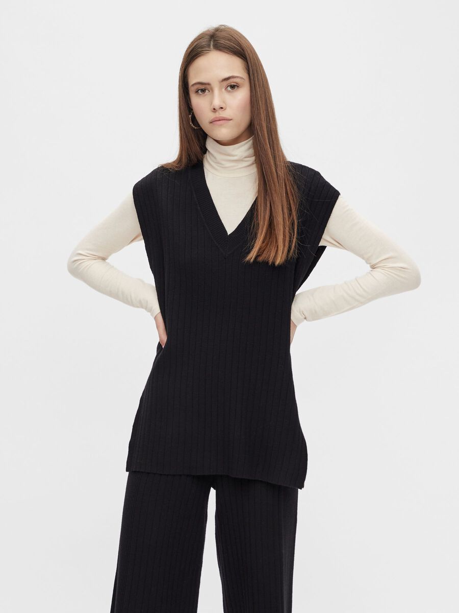 Y.A.S YASNYRA MOUWLOZE SWEATER, Black, highres - 26024071_Black_003.jpg