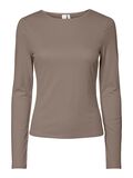 Product image thumbnail - YASPALOMA LONG SLEEVED TOP, Taupe Gray | 6