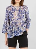 Y.A.S MANCHES LONGUES ET LARGES TRANSPARENT BASQUE BLOUSE, Oatmeal, highres - 26006761_Oatmeal_560940_003.jpg