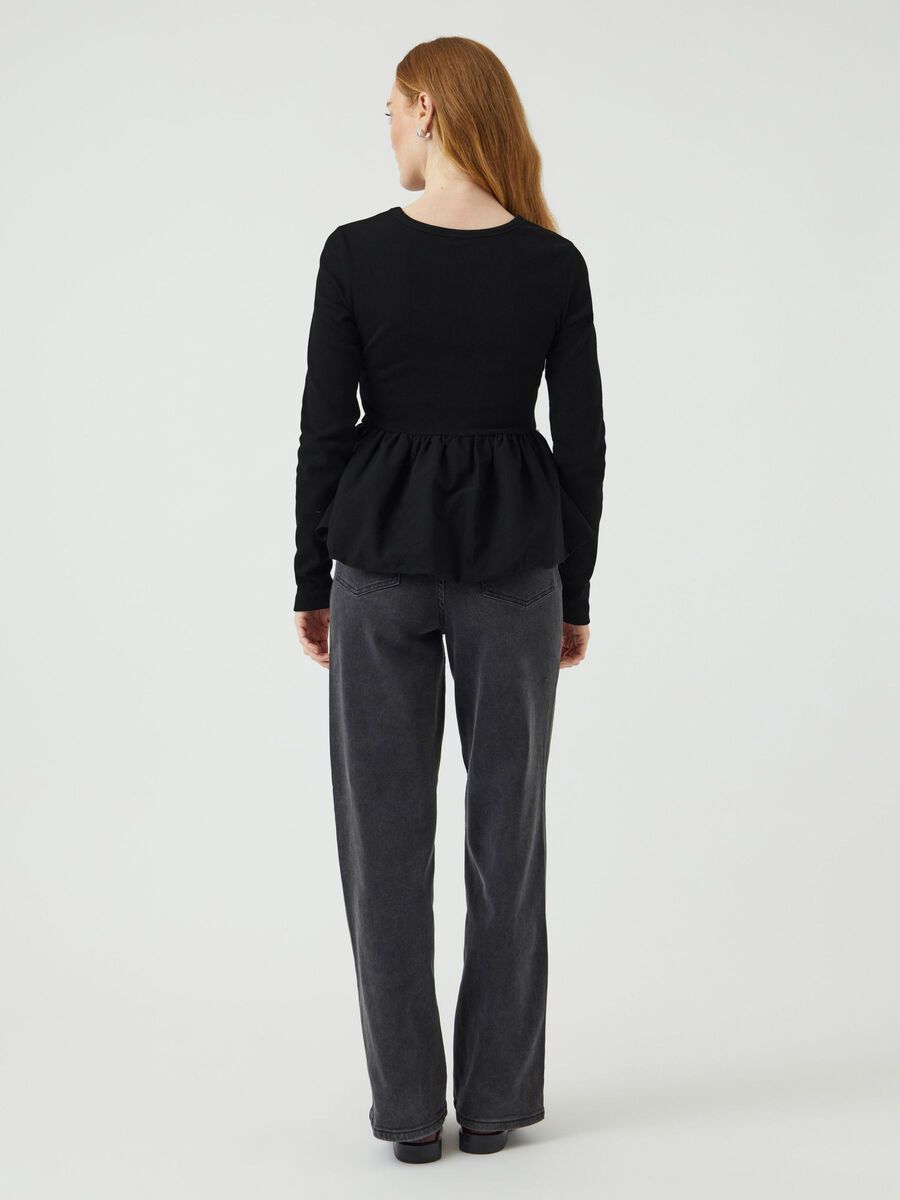 YAS YASMIRA TOP MED LANGE ÆRMER, Black, highres - 26037413_Black_004.jpg