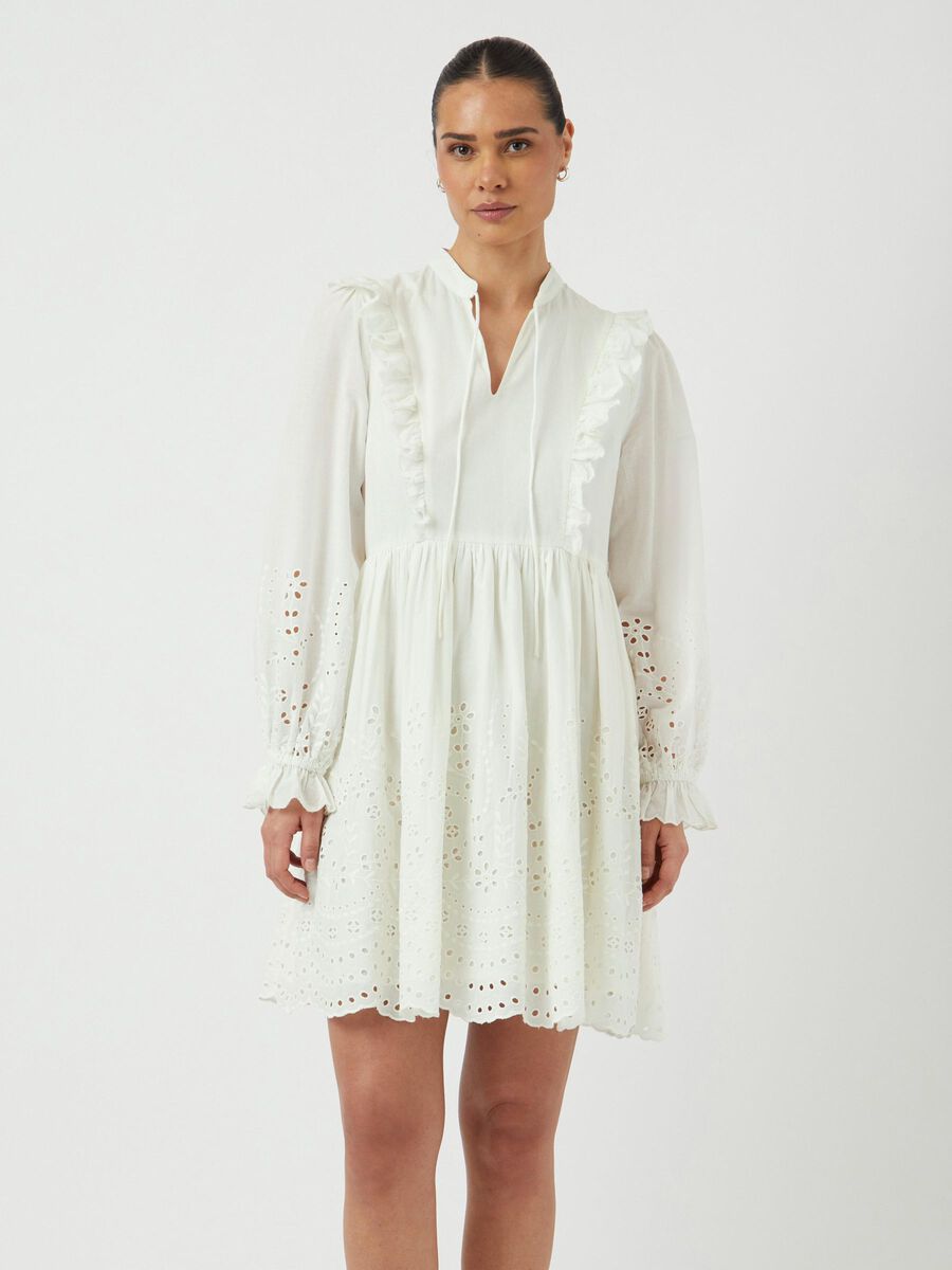 YAS YASLUMA MINI DRESS, Star White, highres - 26036256_StarWhite_003.jpg