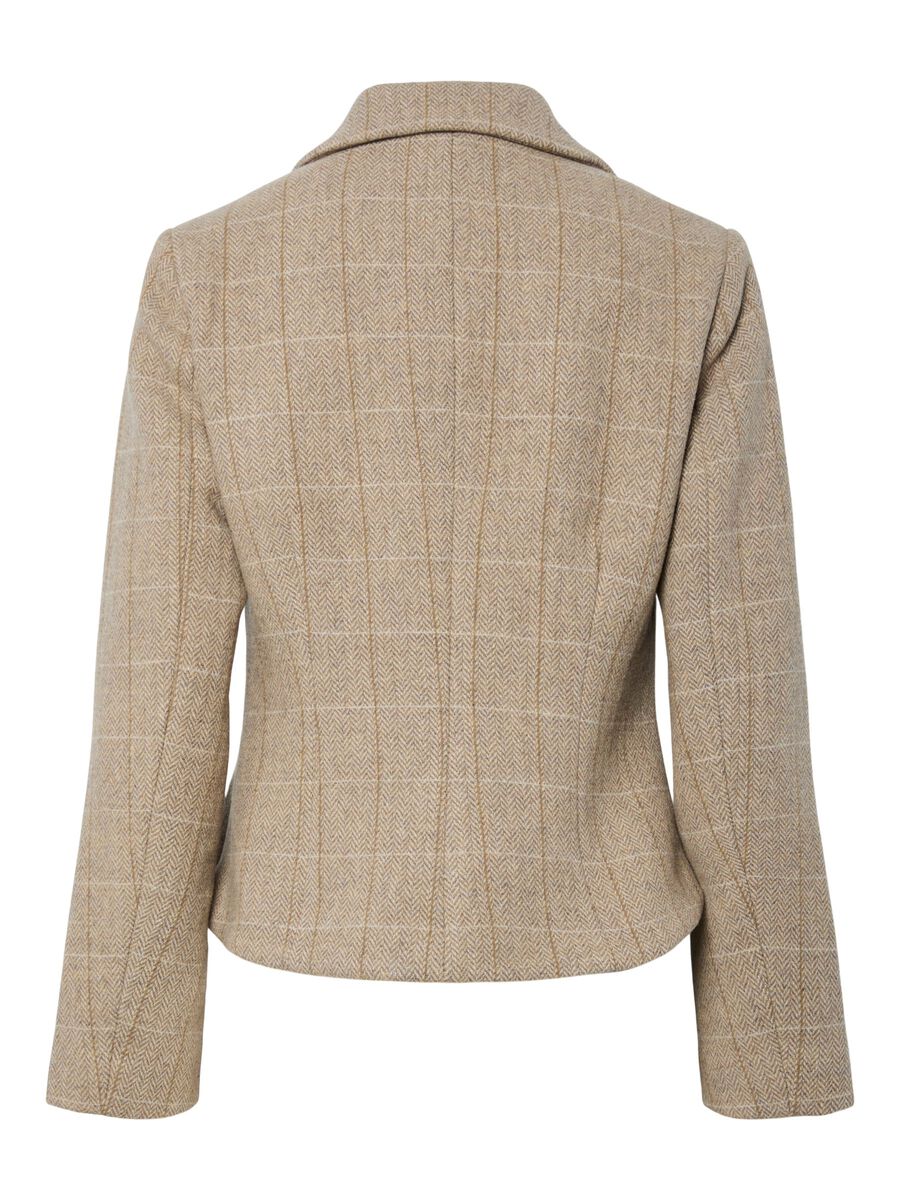 Carousel image - YASTHELA WOOL BLEND SHORT JACKET, Taupe Gray | 6