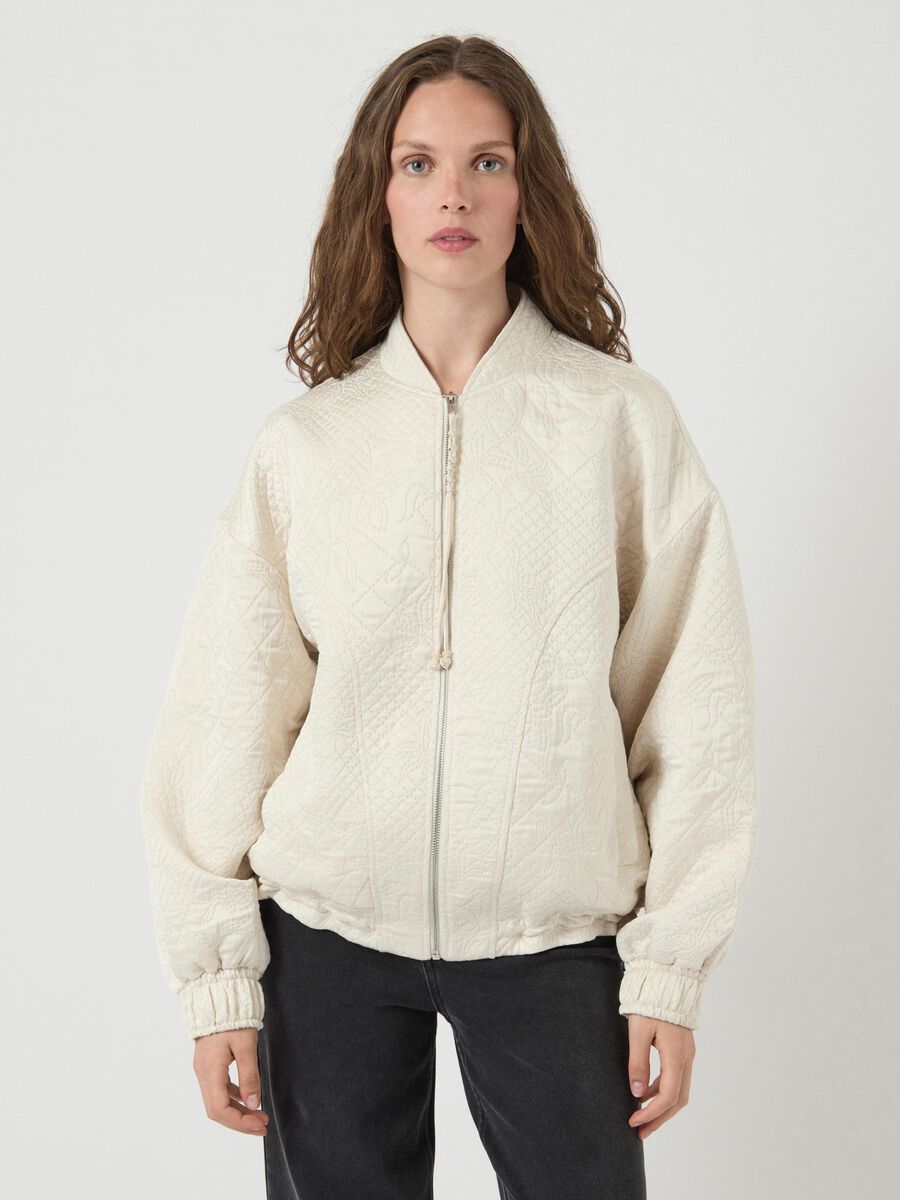 YAS YASKAMMY QUILTED JACKET, Birch, highres - 26037802_Birch_003.jpg