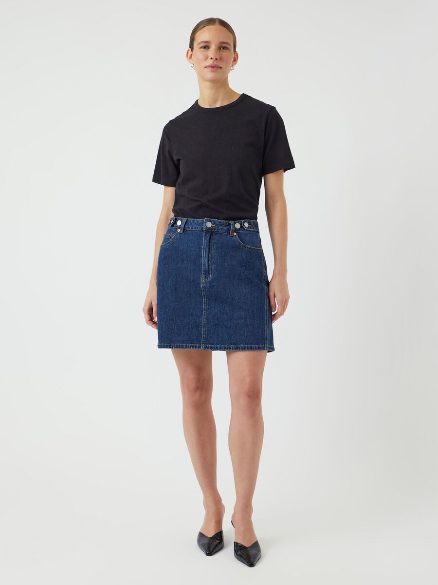 YAS YASLIRA DENIMSKJØRT, Medium Blue Denim, highres - 26036974_MediumBlueDenim_005.jpg