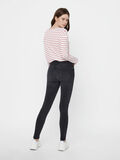 Pieces PCDELLY HIGH WAIST SKINNY FIT JEANS, Black, highres - 17087089_Black_004.jpg