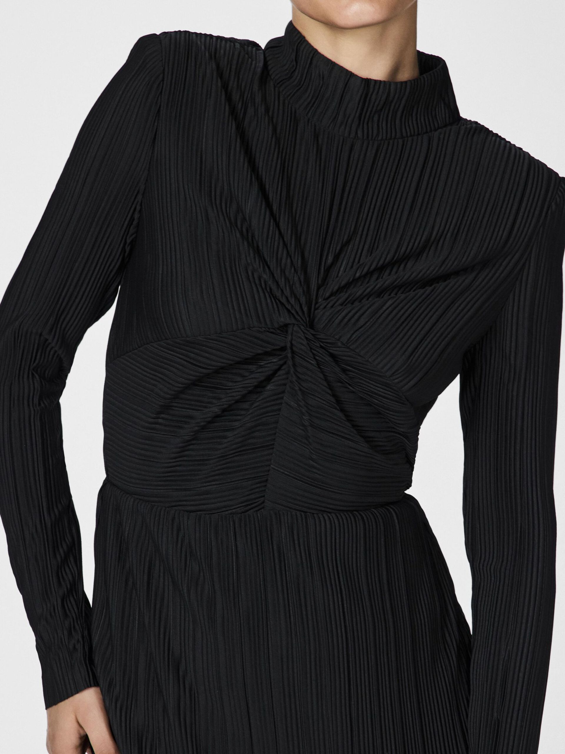 Carousel image - YASOLINDA MIDI DRESS, Black | 3