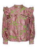 YAS YASPASTELFLOWER SKJORTE, Lime Green, highres - 26030495_LimeGreen_001.jpg