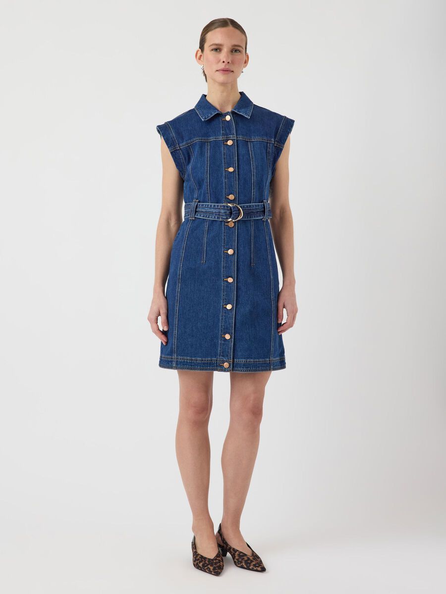 YAS YASNEMA VESTITO CORTO, Medium Blue Denim, highres - 26037423_MediumBlueDenim_005.jpg