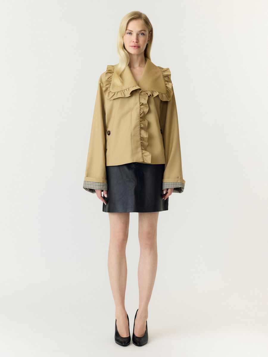 Carousel image 4 YASELSIA SHORTS TRENCHCOAT, Incense