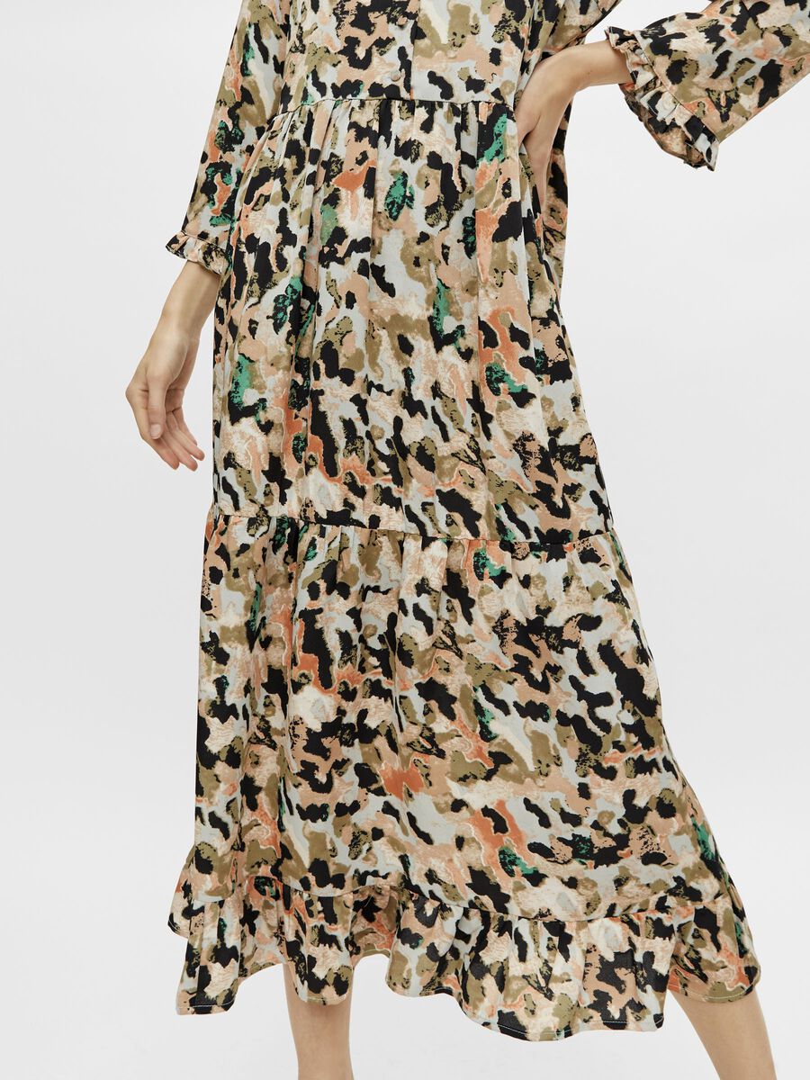 Carousel image - YASCANTHA MIDI DRESS, Eggnog | 5