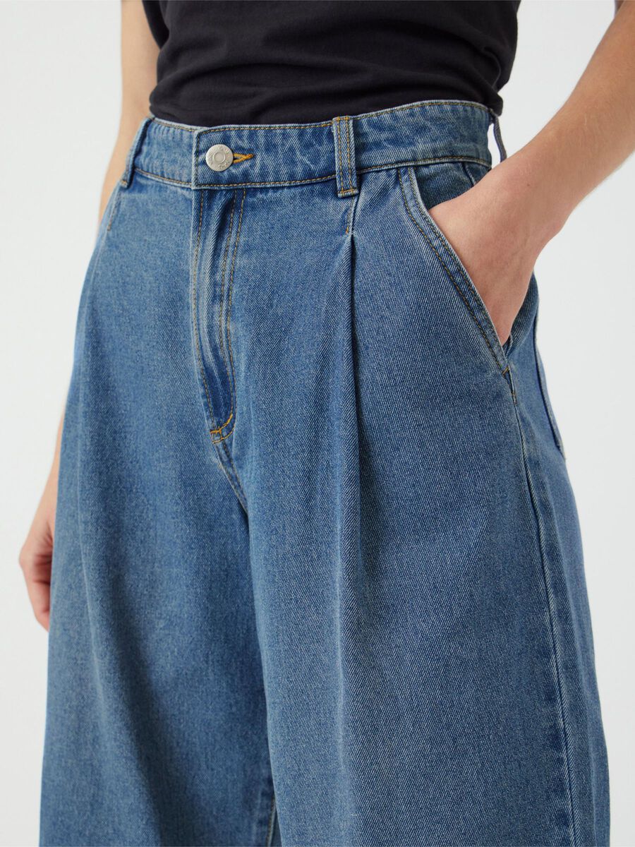 Product carousel image - YASGEMMA BERMUDA DENIMSHORTS, Medium Blue Denim | 4