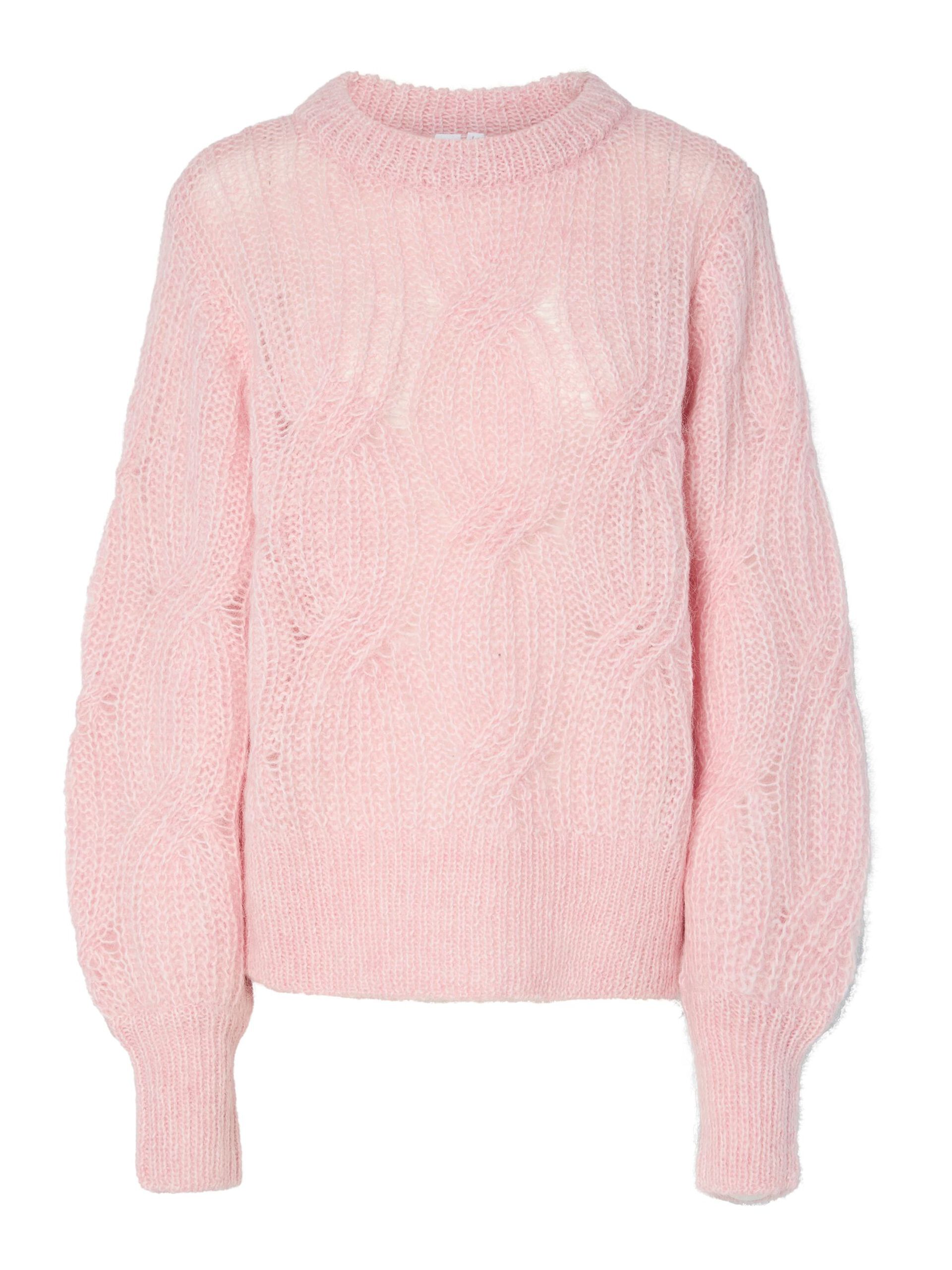 Carousel image - YASZUMA WOOL BLEND KNITTED PULLOVER, Orchid Pink | 5