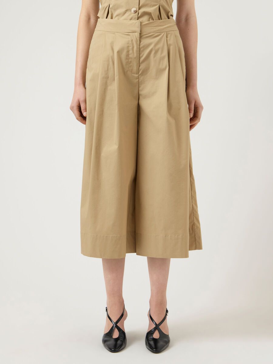 Product carousel image - YASFIMA HW CROPPED TROUSERS, Incense | 1