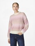 YAS YASSPACE KNITTED PULLOVER, Sandshell, highres - 26033058_Sandshell_003.jpg