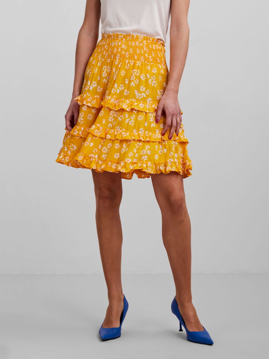 Y.A.S YASLIMO HIGH WAISTED SKIRT, Radiant Yellow, highres - 26026872_RadiantYellow_931865_003.jpg