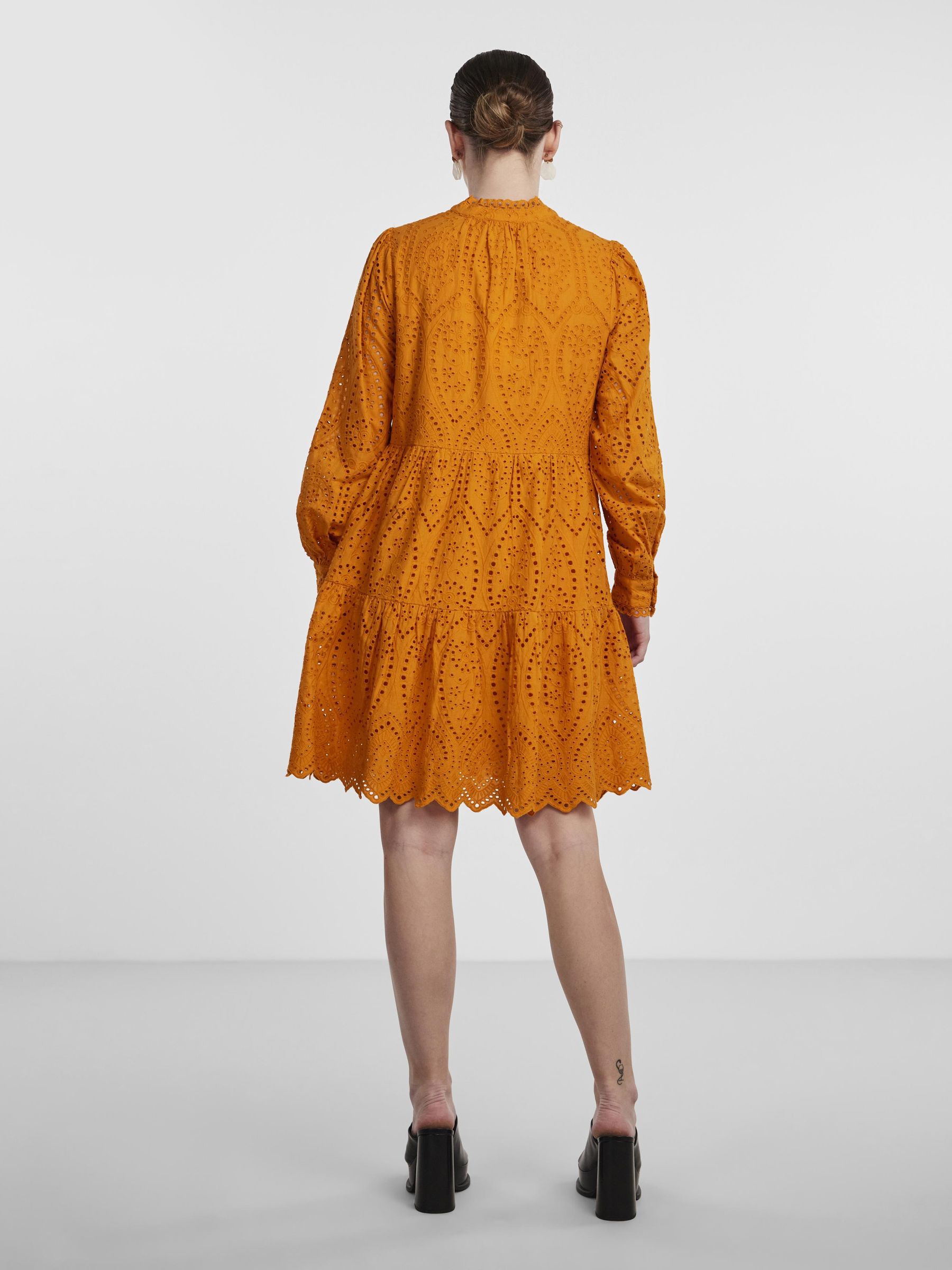 Yas discount orange dress