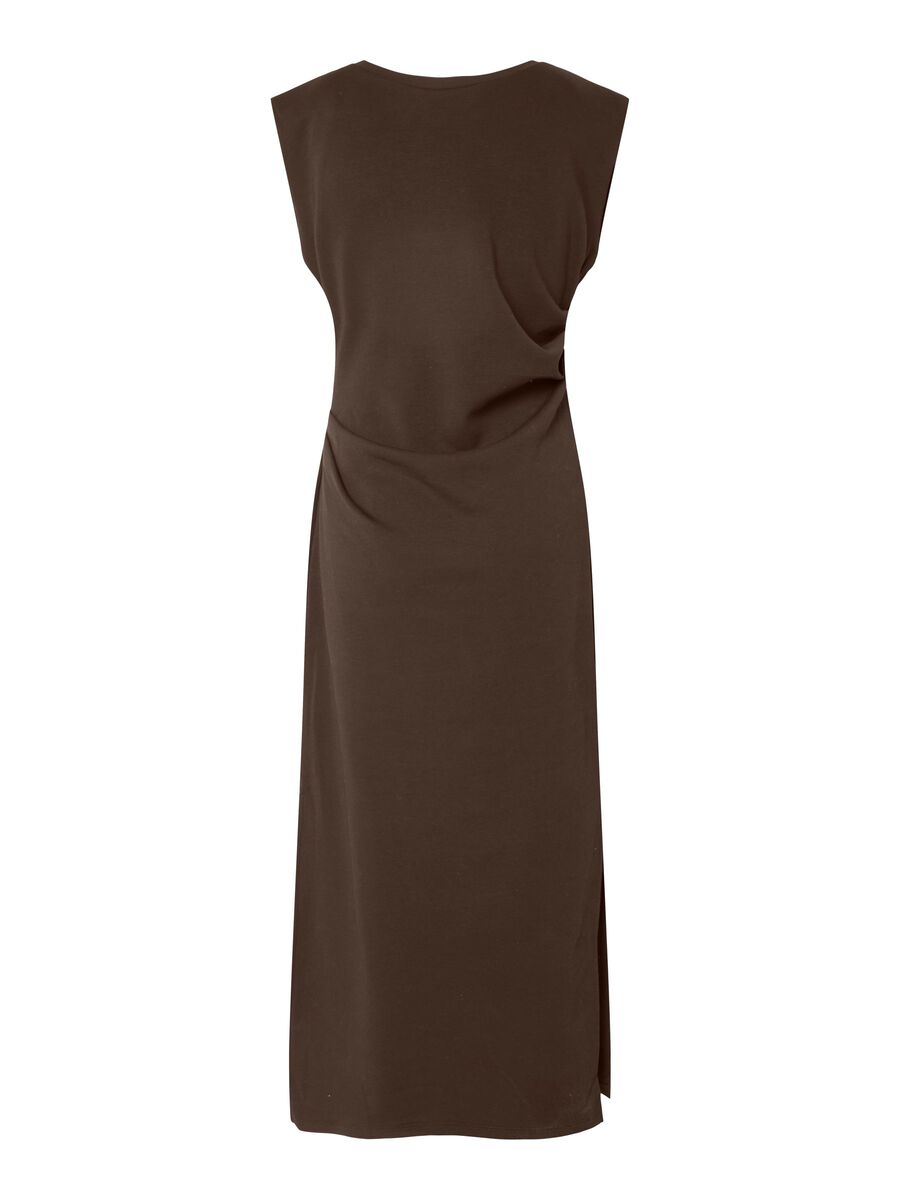 Product tile image - YASPINA MIDI DRESS, Chocolate Brown | 26038145_ChocolateBrown