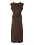 Product image thumbnail - YASPINA ROBE MI-LONGUE, Chocolate Brown | 1