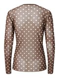 thumbnail Yasdot ls mesh  top, colour: pinecone, brown, back